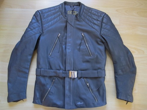 Neuwertige leder motorradjacke - neuwertige, leder-motorradjacke