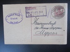 Postkarte soolbad - postkarte,