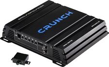 Crunch GPX-1600.1D Digital Mono Verstärker 1600 Watt mit Bass Fernbedienung