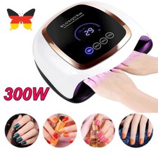 42 LED 300W UV Nagel Lampe Nageltrockner Lichthärtungsgerät Sensor mit 4 Timer