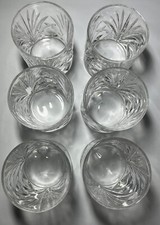 6x geschliffene Whisky