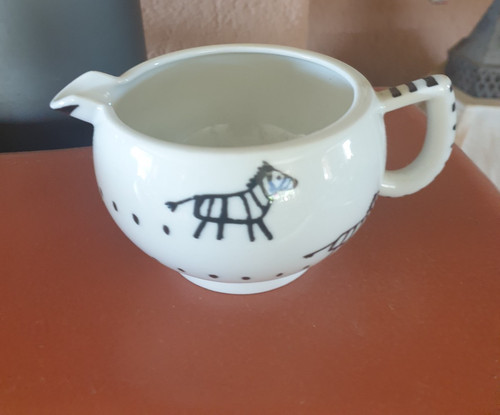 Arzberg city running zebra - running, "