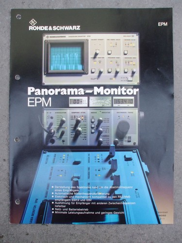 Rohde und schwarz epm panorama - rohde,