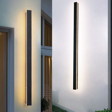 30-100cm LED Außenleuchte mit Bewegungsmelder Wandleuchte Außenlampe Wandlampe