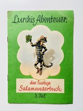 Selten: Lurchis Abenteuer 1. Ausgabe 1952 3. Teil - Sammlerzustand 1 - 2