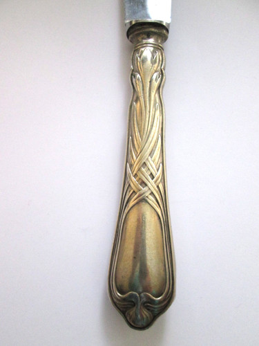 Jugendstil tafel menümesser - jugendstil, tafel-/