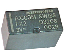 ? Relais TE AXICOM FX2 3V DC 2 Wechsler 2FormC DPDT 250V AC 2A