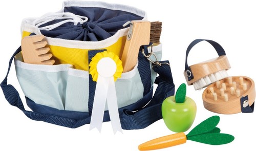 Spielzeug pferdepflege set mit - pferdepflege-set,