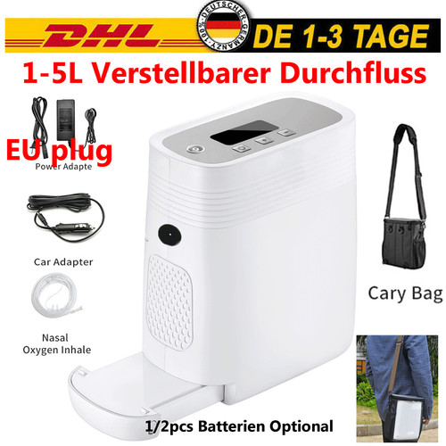 Tragbare oxygen - 1-5l,