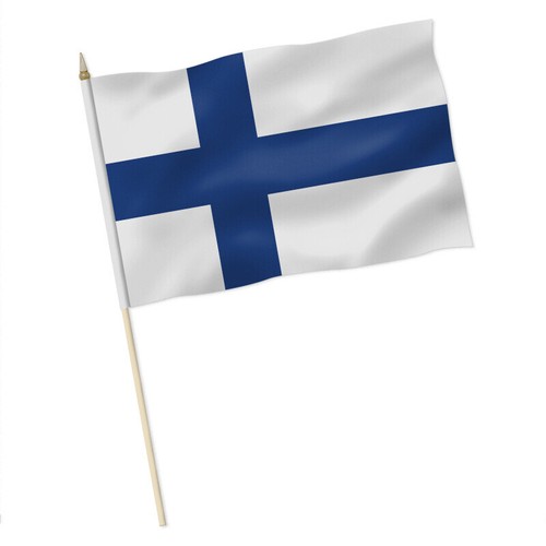 Finnland flagge stockfahne - finnland,