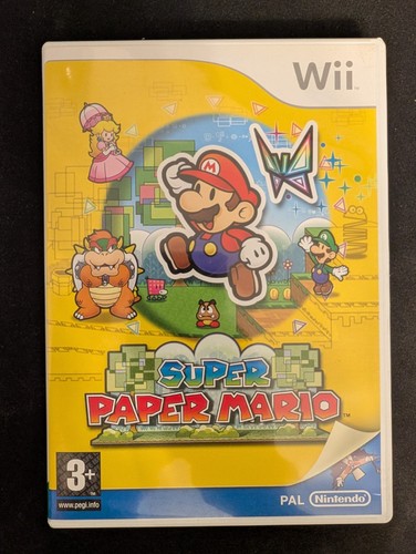 Super paper mario nintendo - super,