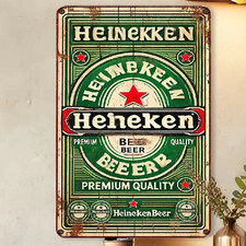Blechschild Heineken Bier Beer Werbeschild 30x20cm TEL1333