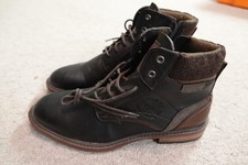 Braune Herrenschnürboots von