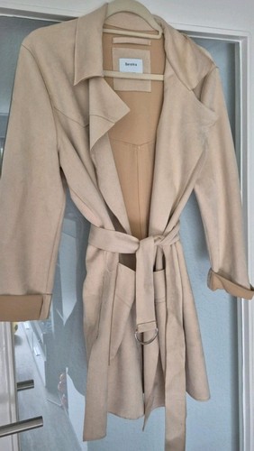 Bershka trenchcoat damen beige - bershka,