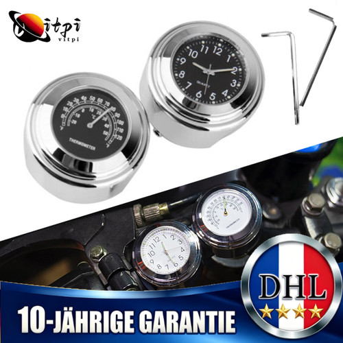 Motorrad uhr lenker - 7/8'',