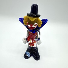 Joska Glas Figur Clown Bunt Fadenglas Glaskunst Handgefertigt