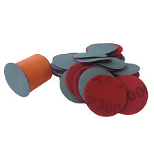 Schleifblütenklotz + 100 Stück Schleifblüten mit Klett in P3000 im Set