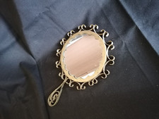 Alter Handspiegel/Kosmetikspiegel, DDR Ostalgie, Durchmesser 16cm,