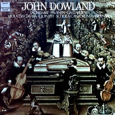 John Dowland, Viola Da Gamba - Lachrimae • Pavanen • Galliarden GER LP 1978 '