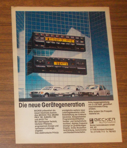Seltene werbung becker mexico - werbung,