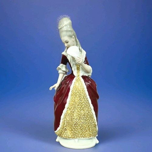N0225a rosenthal figur dame - rosenthal, figur,