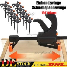 10x Einhandzwinge 100mm