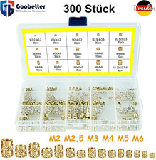 300 Stück Gewindeeinsatz Set