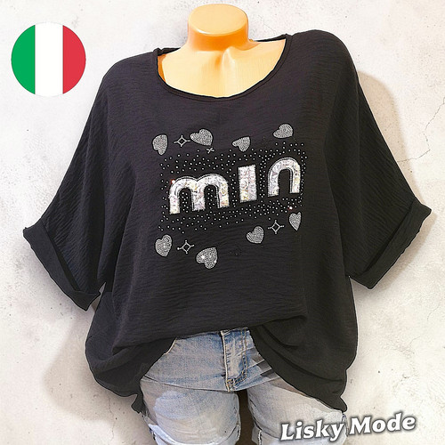 Italy damen shirt oversized - damen,