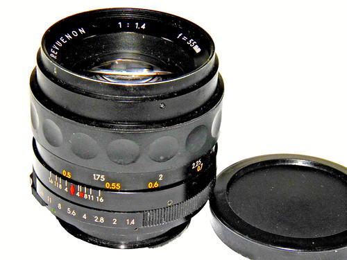 Super objektiv 55 mm - objektiv, 1,4/55