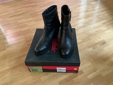 Buffalo Stiefelette, Damen, Leder, schwarz, Größe 38