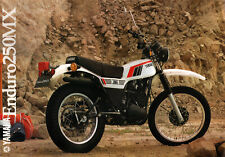 Prospekt Yamaha Motorrad Enduro 250 MX von 1. 1979 