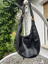 Schwarze Beuteltasche / Sacktasche von Mädler