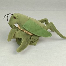 Folktails Folkmanis Handpuppe ❤️ Grashüpfer Heuschrecke Grün 34cm