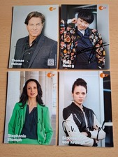 4 Autogrammkarten DER ALTE