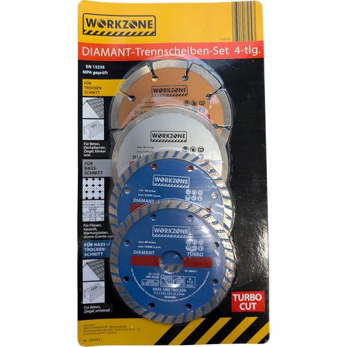 Workzone diamant trennscheiben - workzone, diamant-trennscheiben