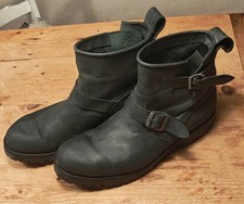 Schwarze Schuhe Boots Stiefel