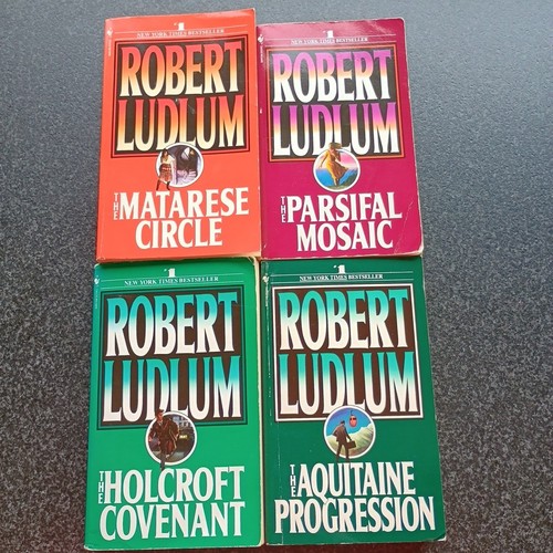 4er bücherpaket robert - robert, ludlum