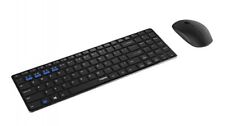 Rapoo 9300M kabelloses Multi-Mode Deskset Tastatur & Maus schwarz QWERTZ (DE)