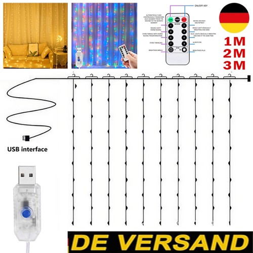 Led lichtervorhang weihnachten - lichtervorhang,