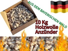 10 KG Holzwolle Anzünder Kaminanzünder Feueranzünder Ofen Kamin Grill ÖKO 