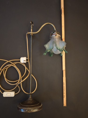 Jugendstil tischlampe mit - jugendstil,