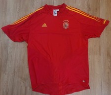 Original Adidas VINTAGE Espana SPANIEN SPAIN Trikot Nationalmannschaft  XL ROT 