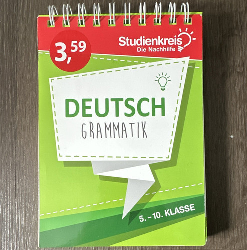 Studienkreis deutsch grammatik - studienkreis,