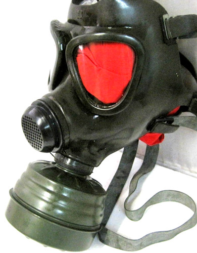 Gasmaske mit speziel filter - gasmaske,