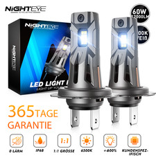 Led scheinwerfer 60w - 2x, h7