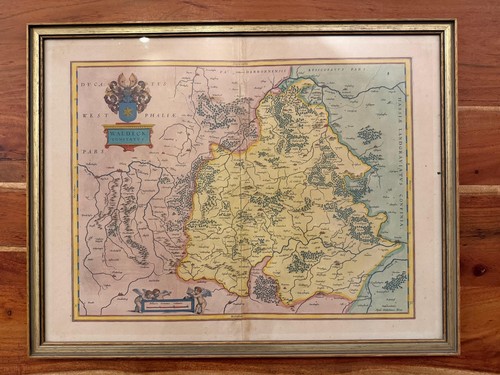 Waldeck comitatus landkarte - comitatus,