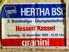 Plakat 1989 Hertha BSC Berlin