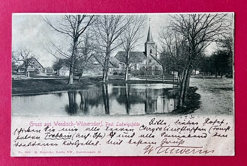 Wendisch wilmersdorf bei - ak,