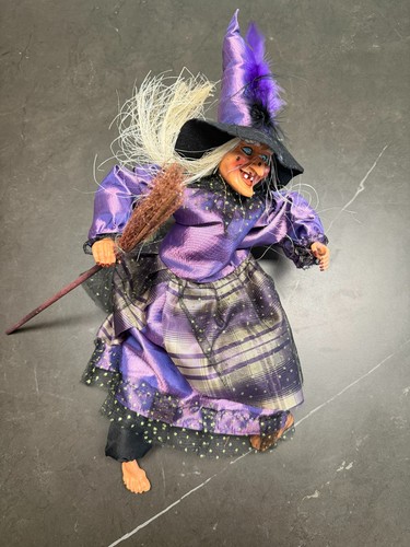 Dekorative hexe halloween deko - dekorative,