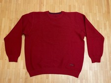 MASELLI    Herren Pullover Gr. 52   dunkles Rot Merino 